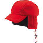 3 panel fleece cap