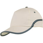 5 panel cap w/reflector