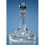 0.75ltr Lead Crystal Panel Ships Decanter