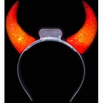 Flashing LED Devil Horns
