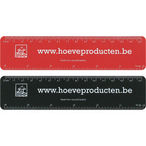 Recycled leather 15cm ruler - coloured