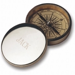 Silver Plated Compass