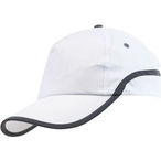 5 panel cap w/reflector