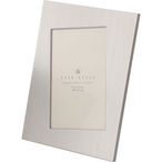 Oblique Photo Frame Silver