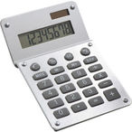 Aluminium calculator in metallic  colours