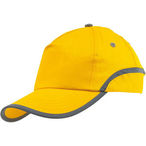 5 panel cap w/reflector