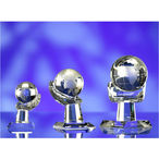 Hand & Spinning Globe 100Mmdia