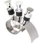 Wine stopper Trio Silver Plated with gift box