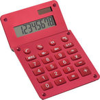 Aluminium calculator in metallic  colours