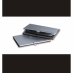 Silver Plated Matt Business Card Case
